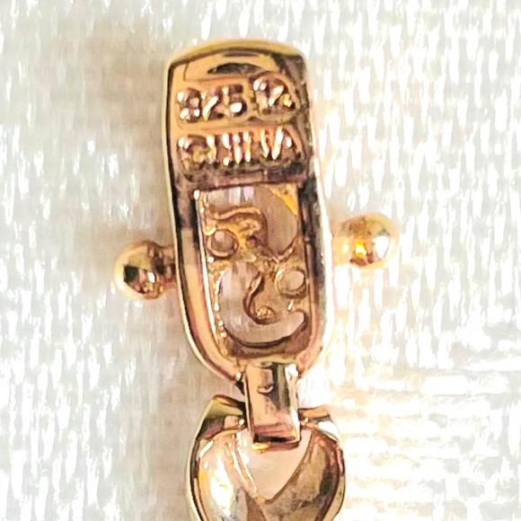 Gemstone Gold Vermeil 925 Sterling Silver Bracelet - Picture 3 of 10